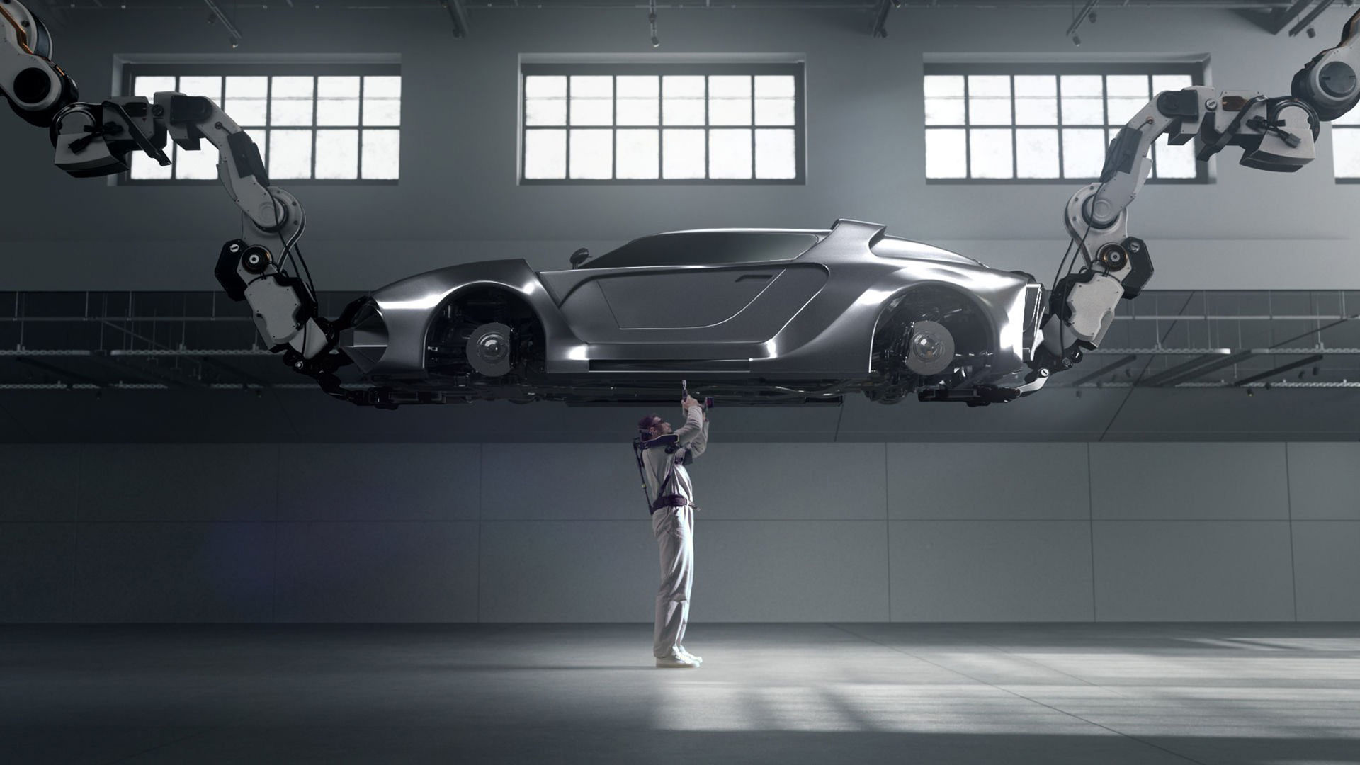 Hyundai visar nytt exoskelett