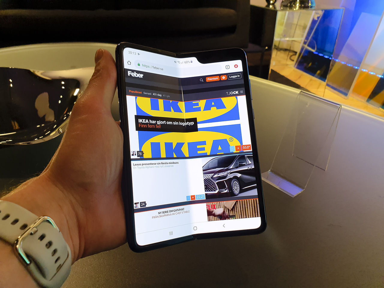 Samsung Galaxy Fold ska ha stöd för hundratals appar