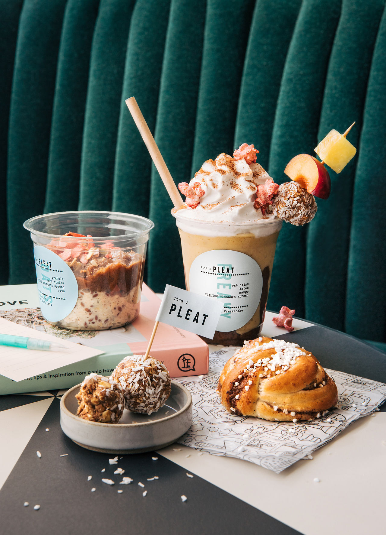 Kanelbulle-kollektion på H&M:s kafé