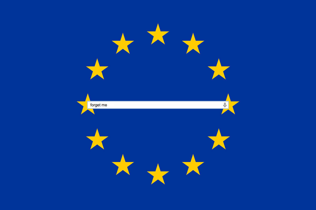 Rätten att bli glömd gäller bara i EU