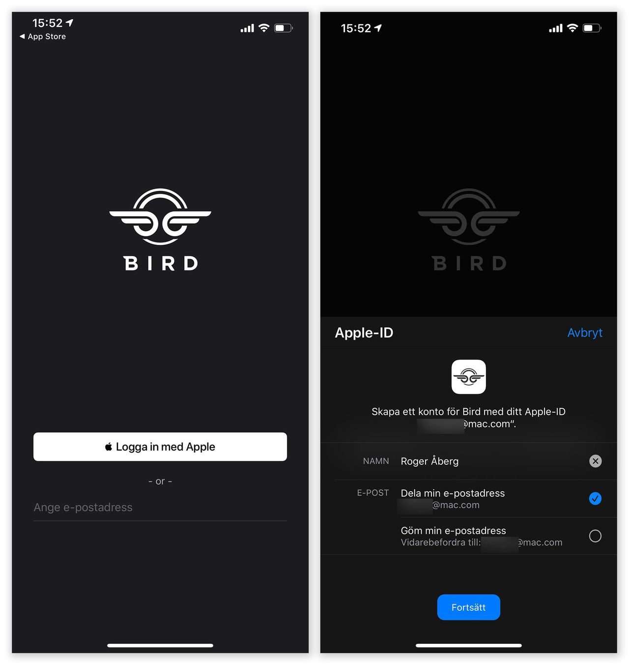 Så här använder du Sign in with Apple