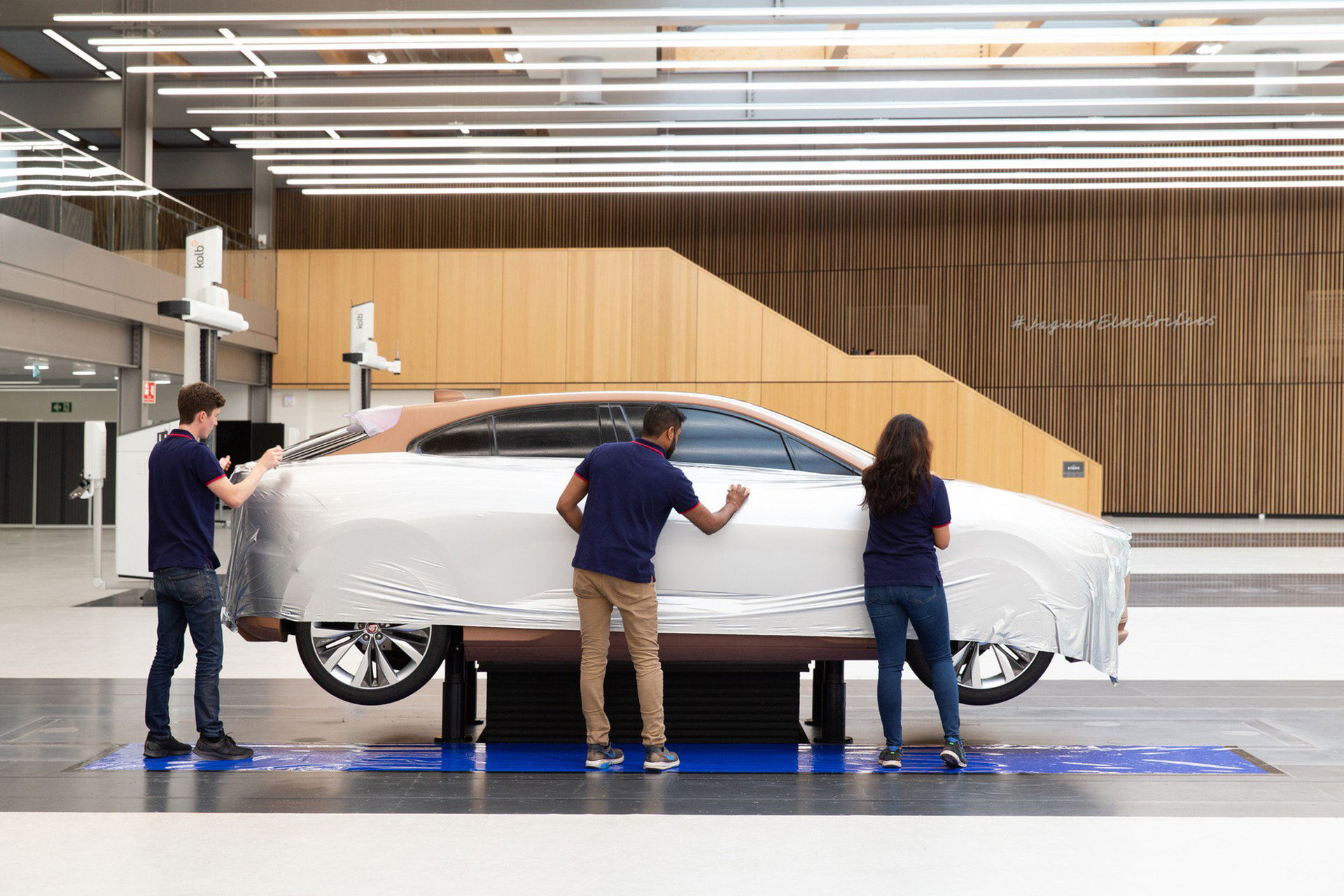 Spana in Jaguars nya designstudio