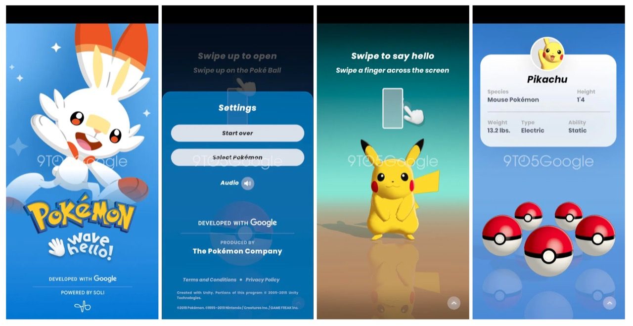Pokemons ska lära ut nya funktioner till Pixel 4-användare 