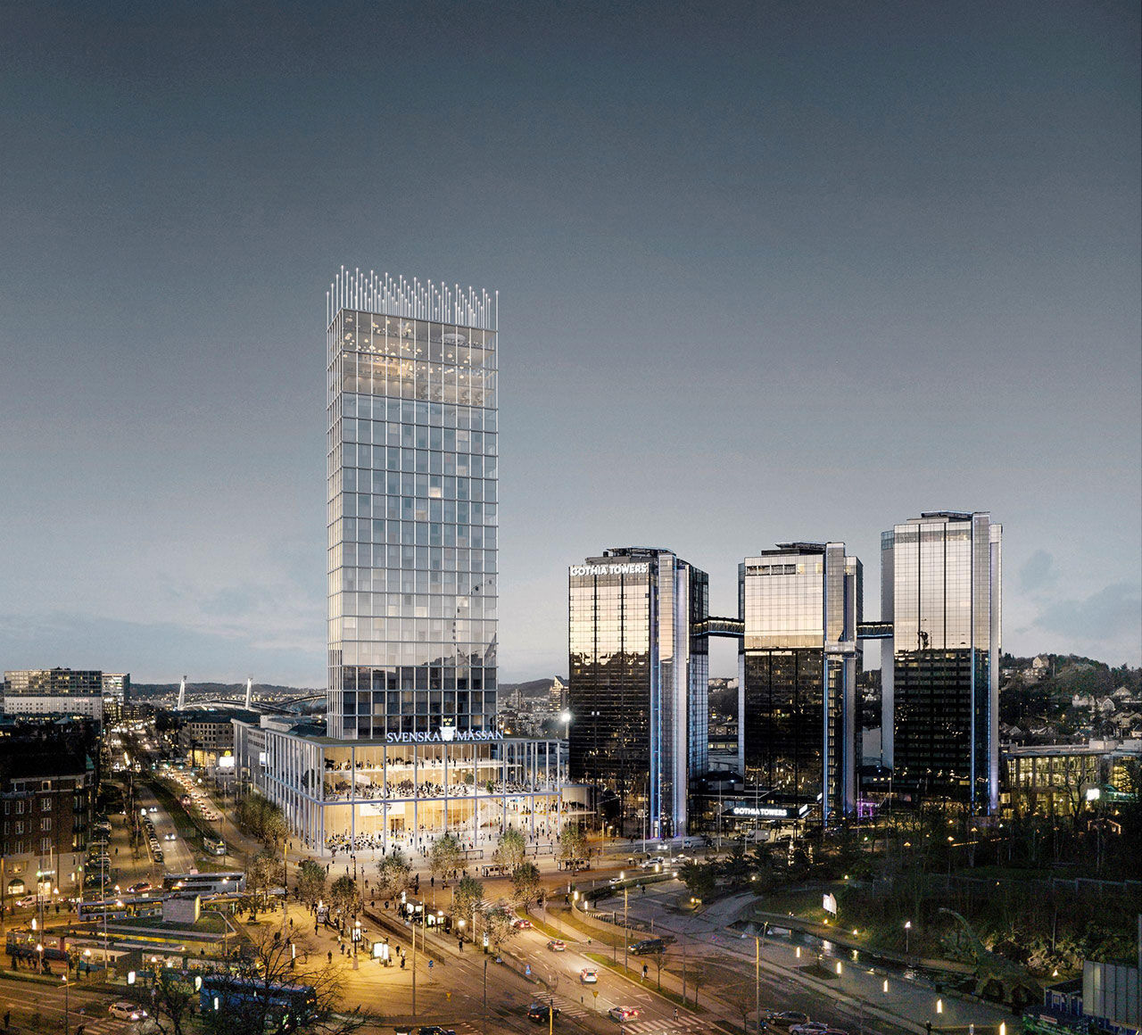 Gothia Towers får ett fjärde torn