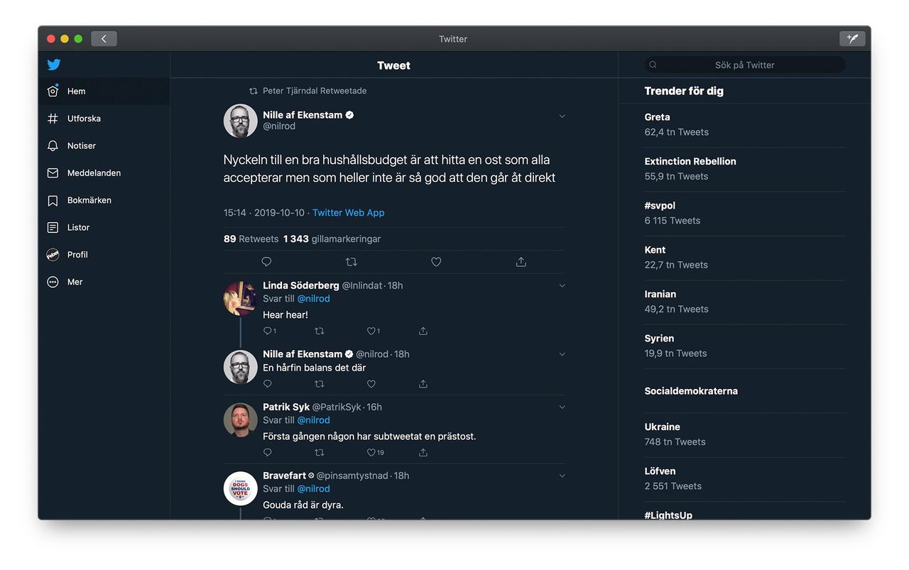 Nu finns Twitter till macOS igen