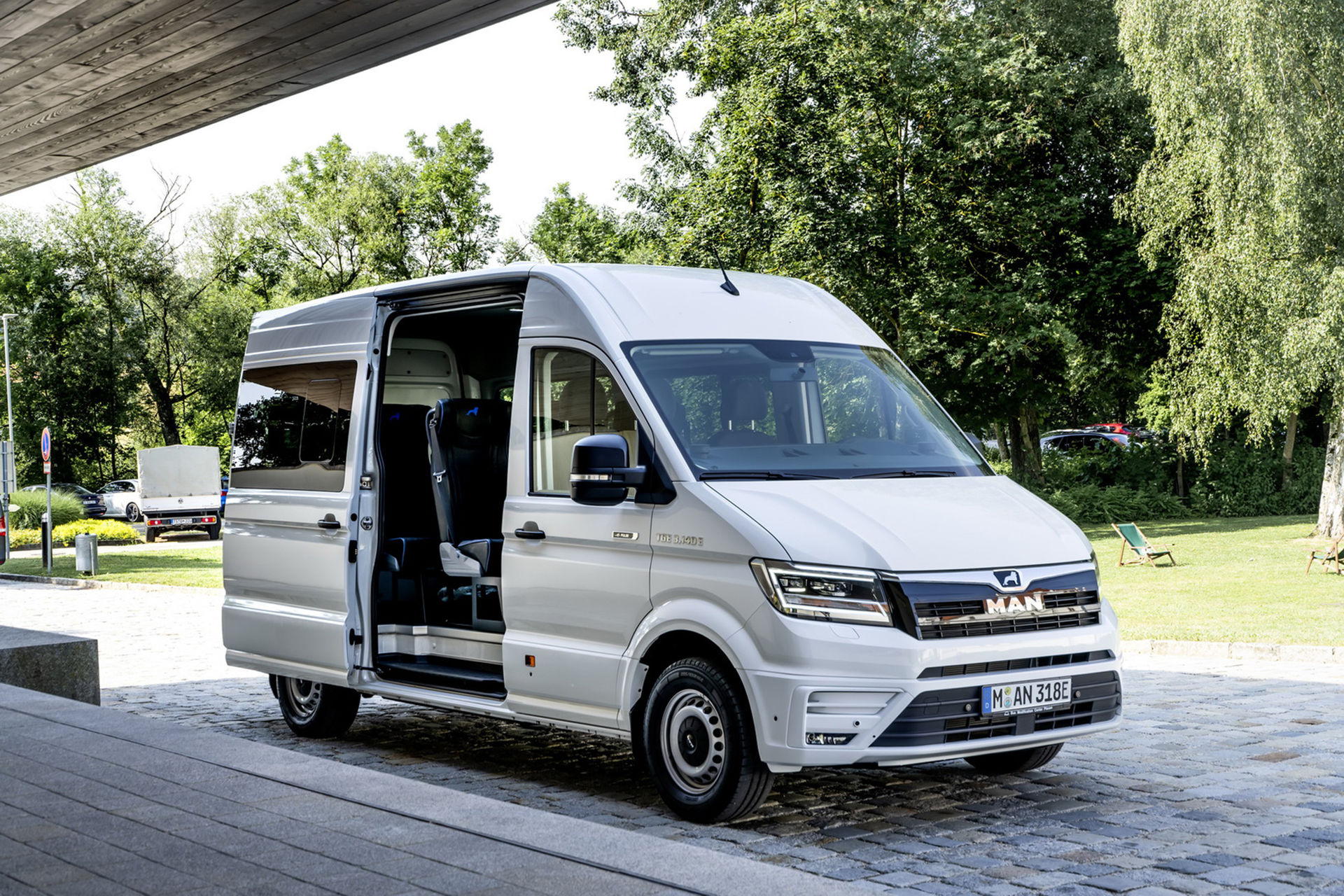 MAN presenterar eldrivna eTGE Combi