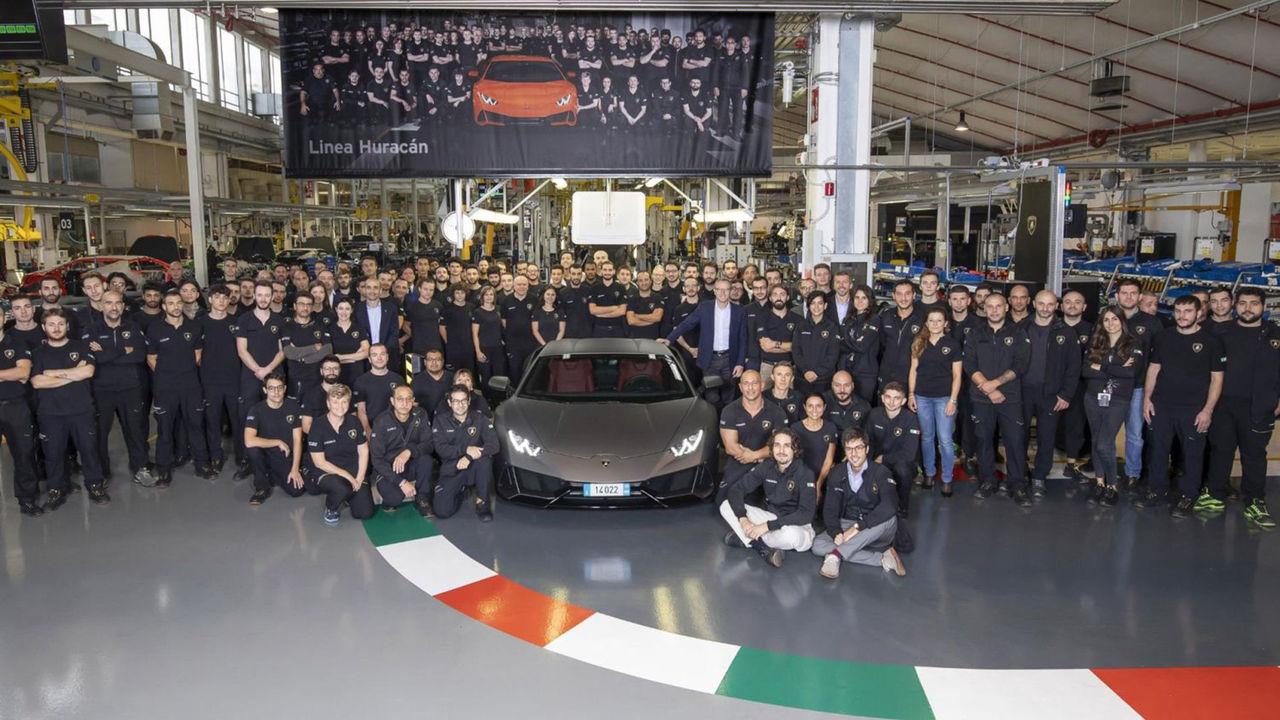 Lamborghini Huracán passerar nu Gallardo i antal tillverkade