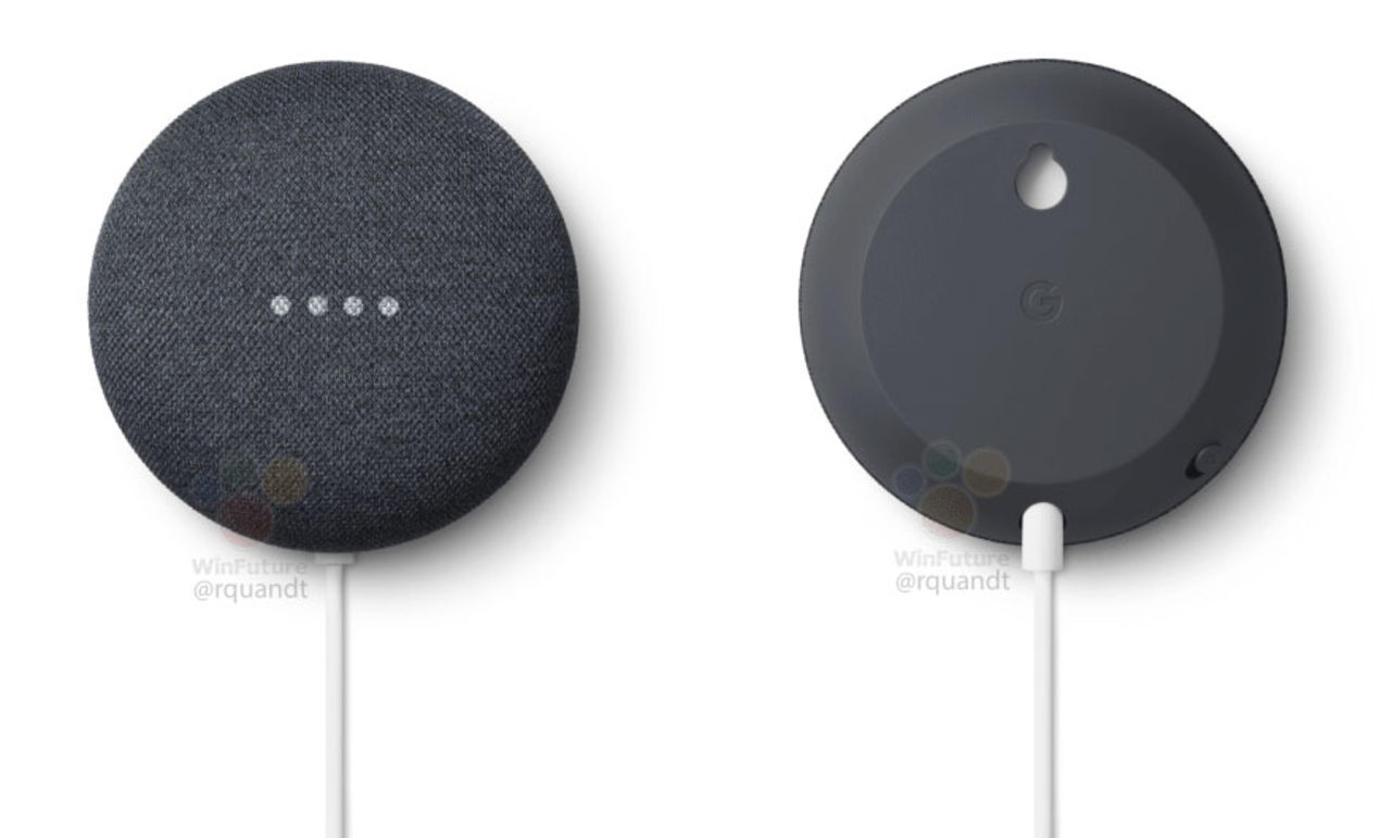 Läckta bilder visar Google Nest Mini