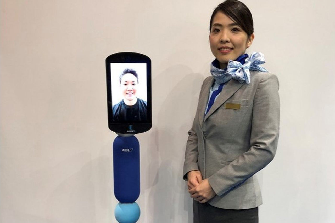 Japanskt flygbolag lanserar reserobotar
