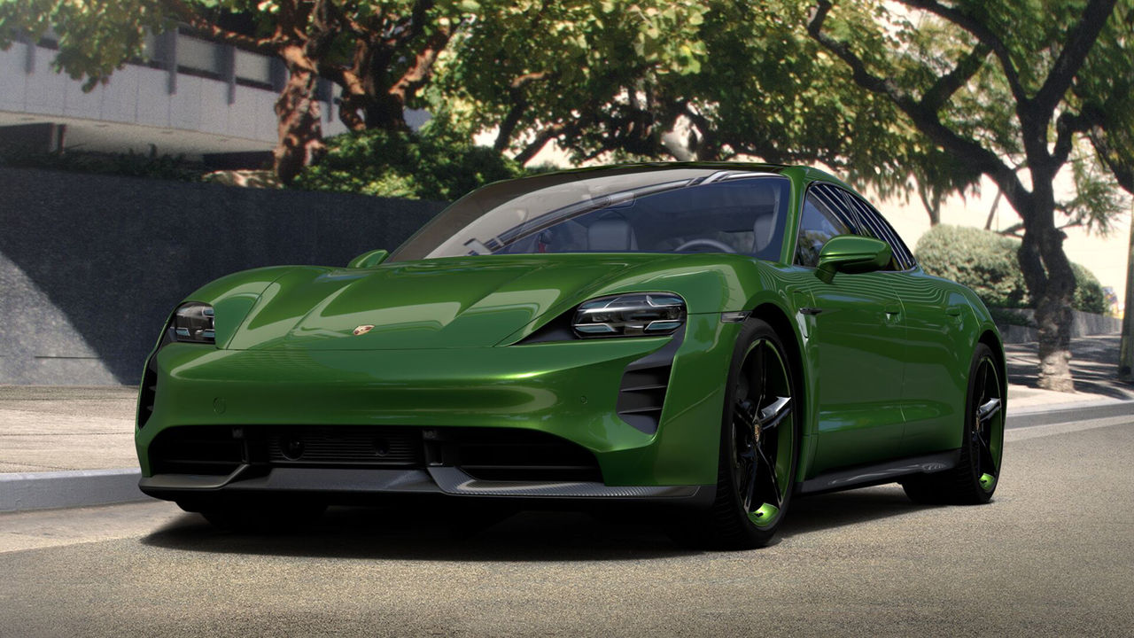 Bygg Porsche Taycan i konfiguratorn