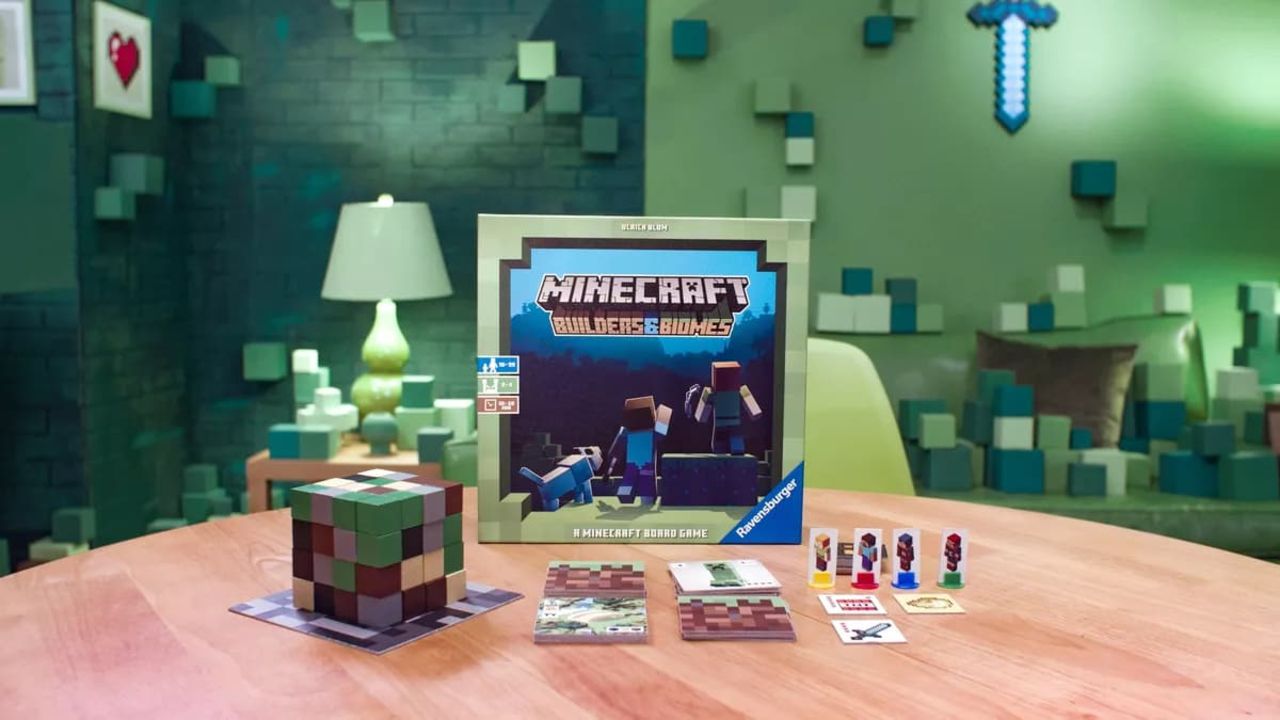 Minecraft släpps som brädspel