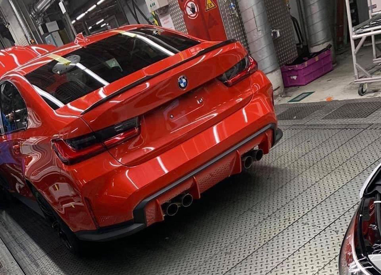 Baken på nästa BMW M3 läcker ut