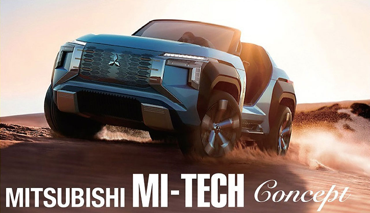 Mitsubishi senaste koncept MI-Tech läcker ut