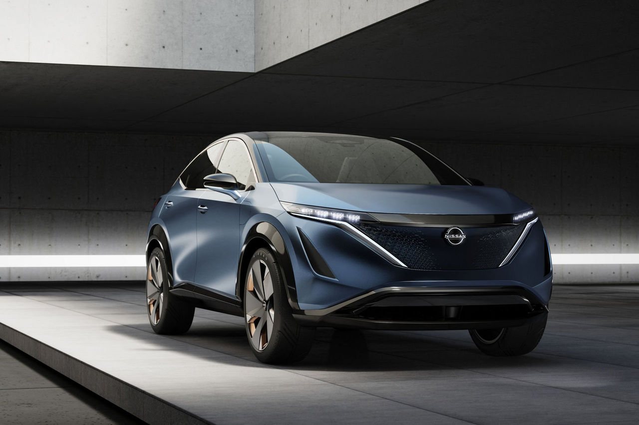 Nissan visar eldriven crossover