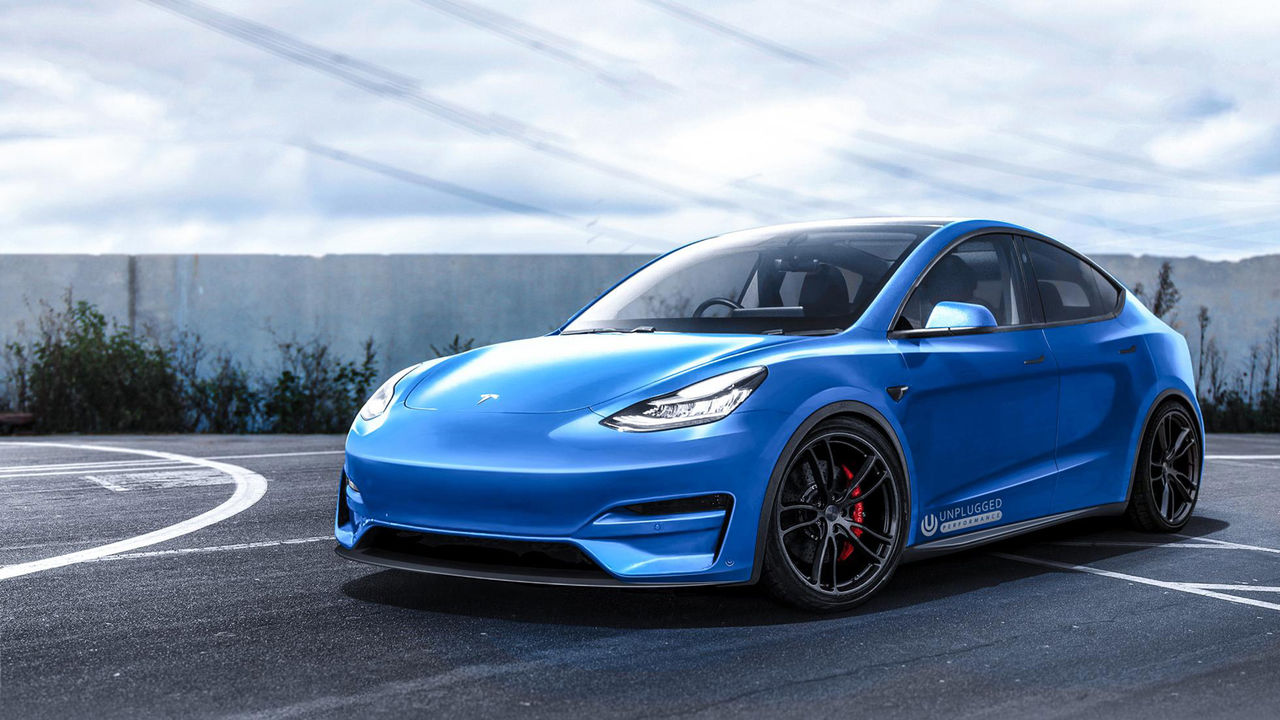 Unplugged Performance piffar till Tesla Model Y