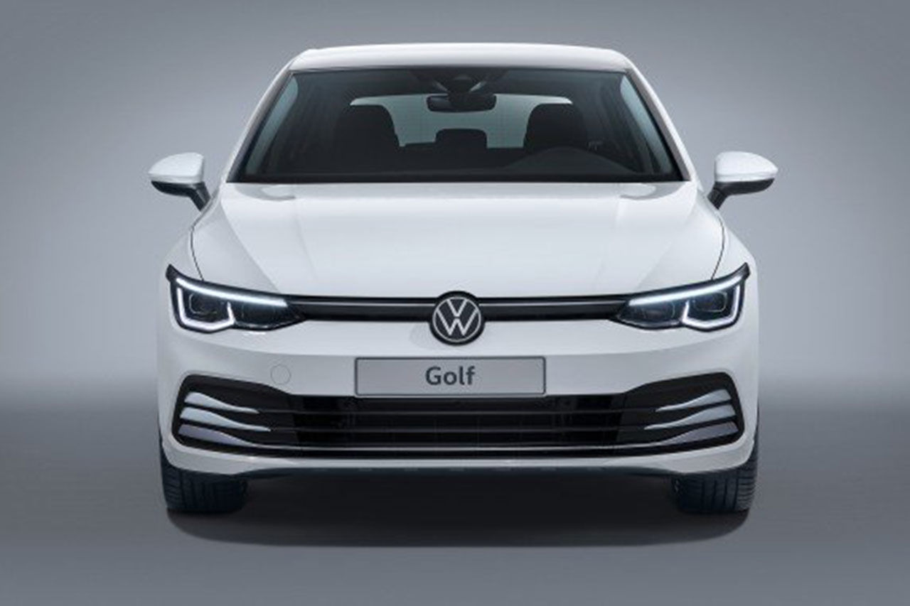 En pressbild på nya Volkswagen Golf läcker ut