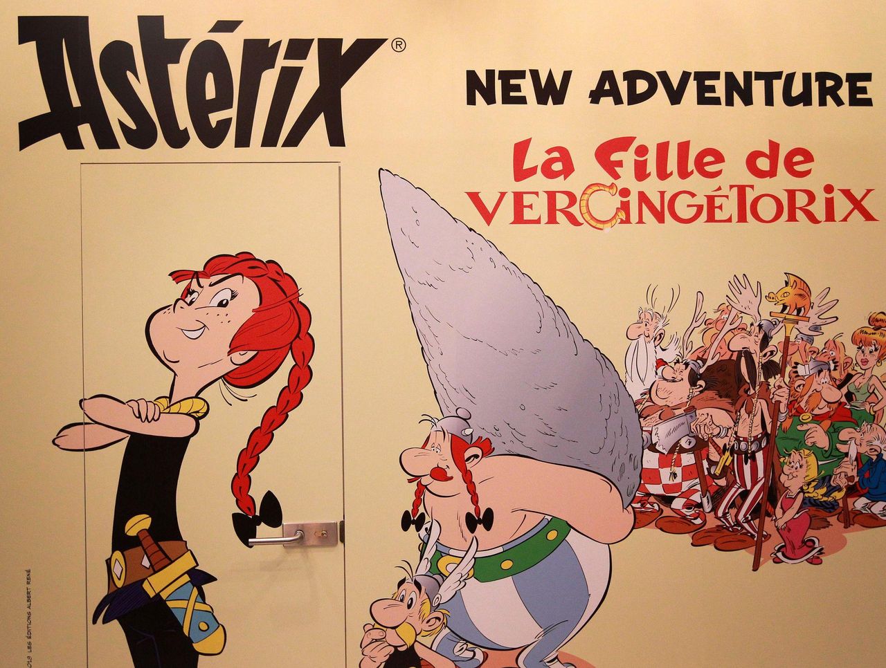 Adrenaline blir första hjältinnan i Asterix