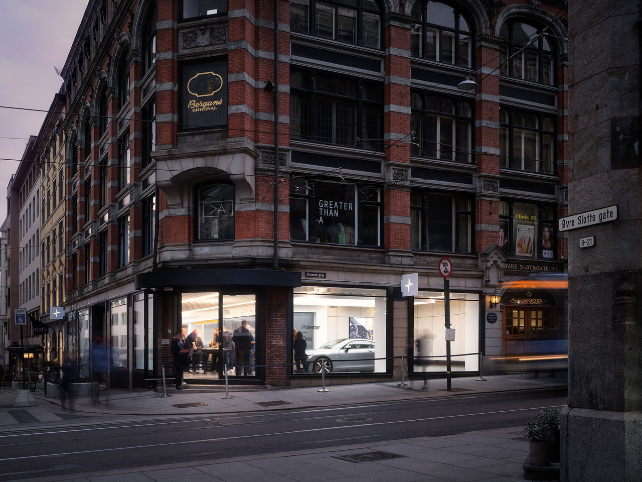 Polestars första showroom i Europa har öppnat