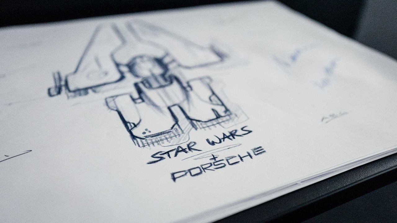 Porsche designar rymdskepp till The Rise of Skywalker