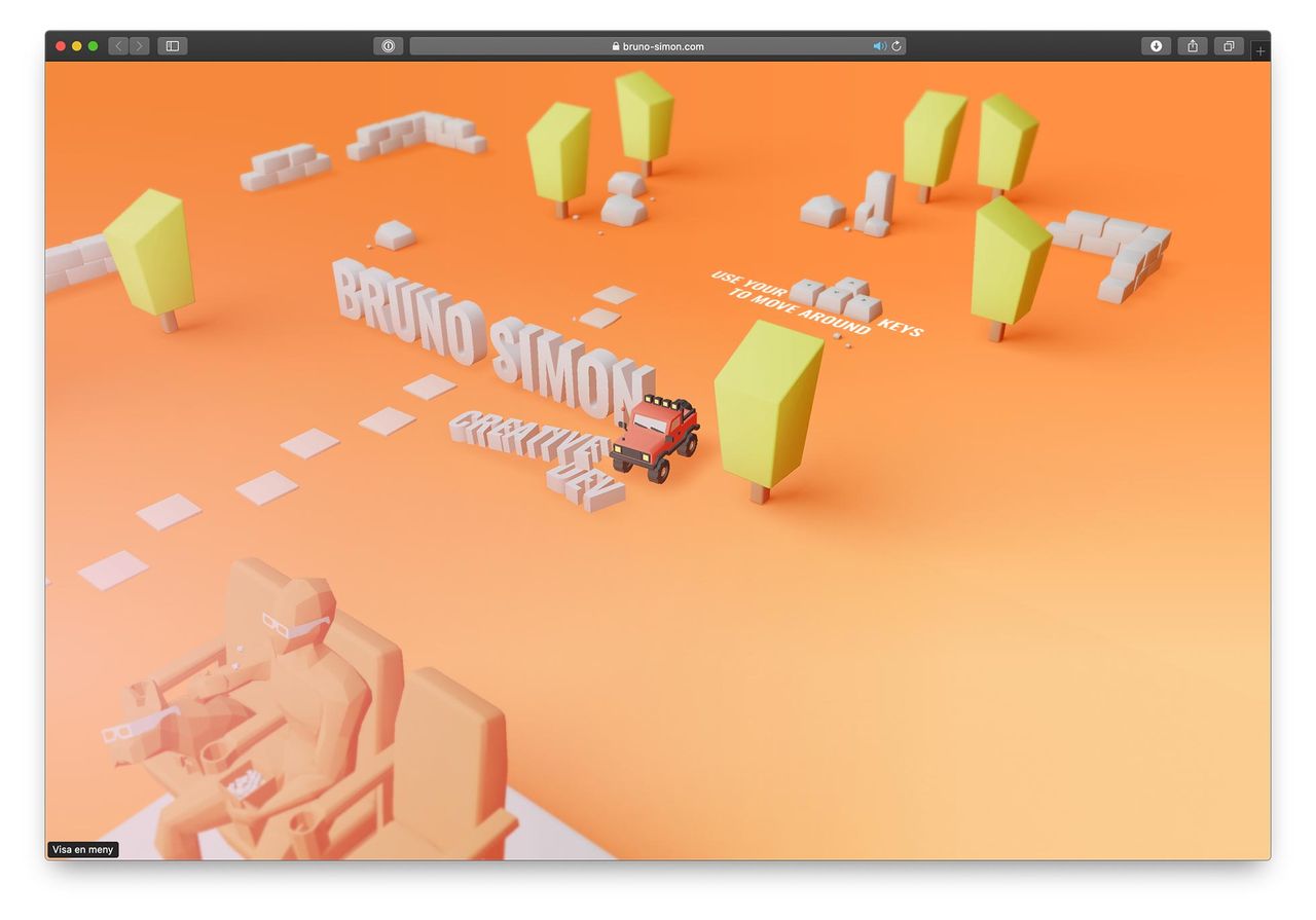 Väldigt fin portfoliosida!