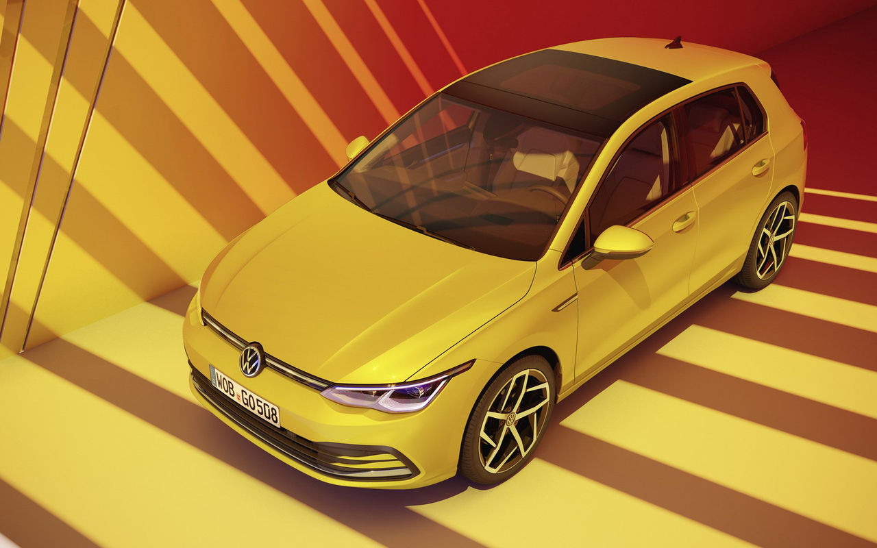 Nu är den här - nya Volkswagen Golf