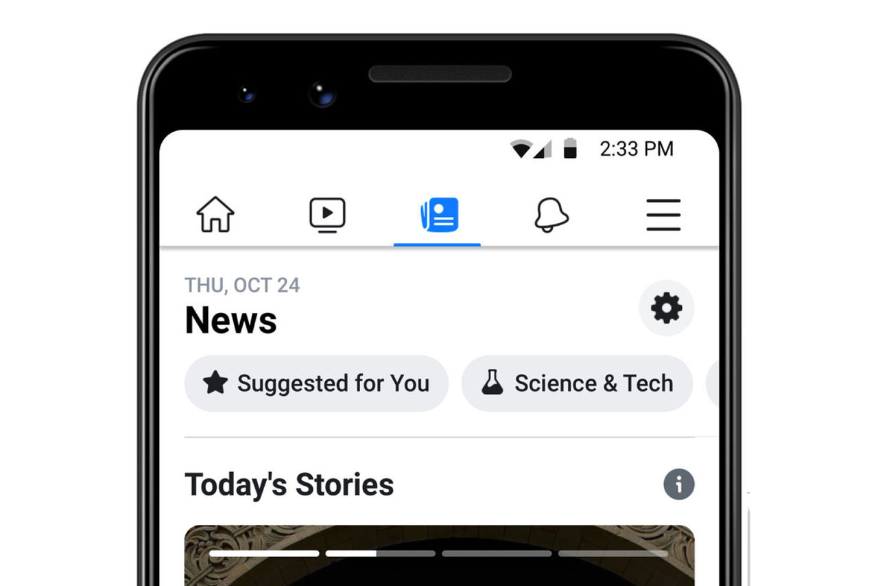 Facebook lanserar Facebook News