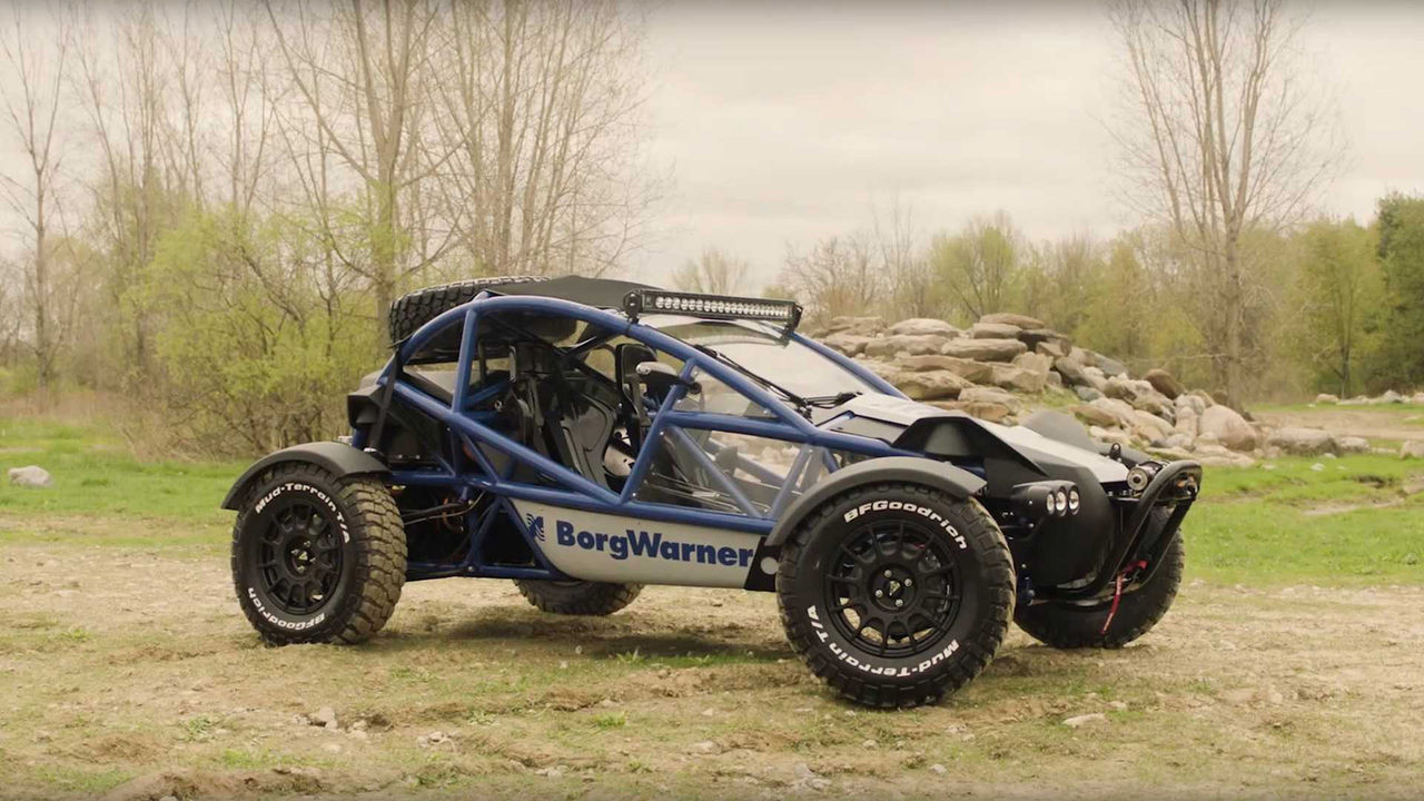 BorgWarner har byggt en eldriven Ariel Nomad