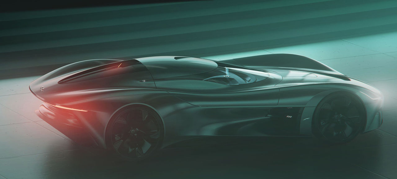 Det här är Jaguars nya eldrivna superbil