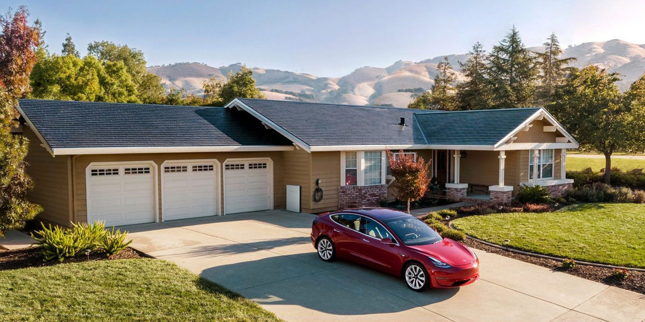 Tesla presenterar generation tre av sitt solcellstak