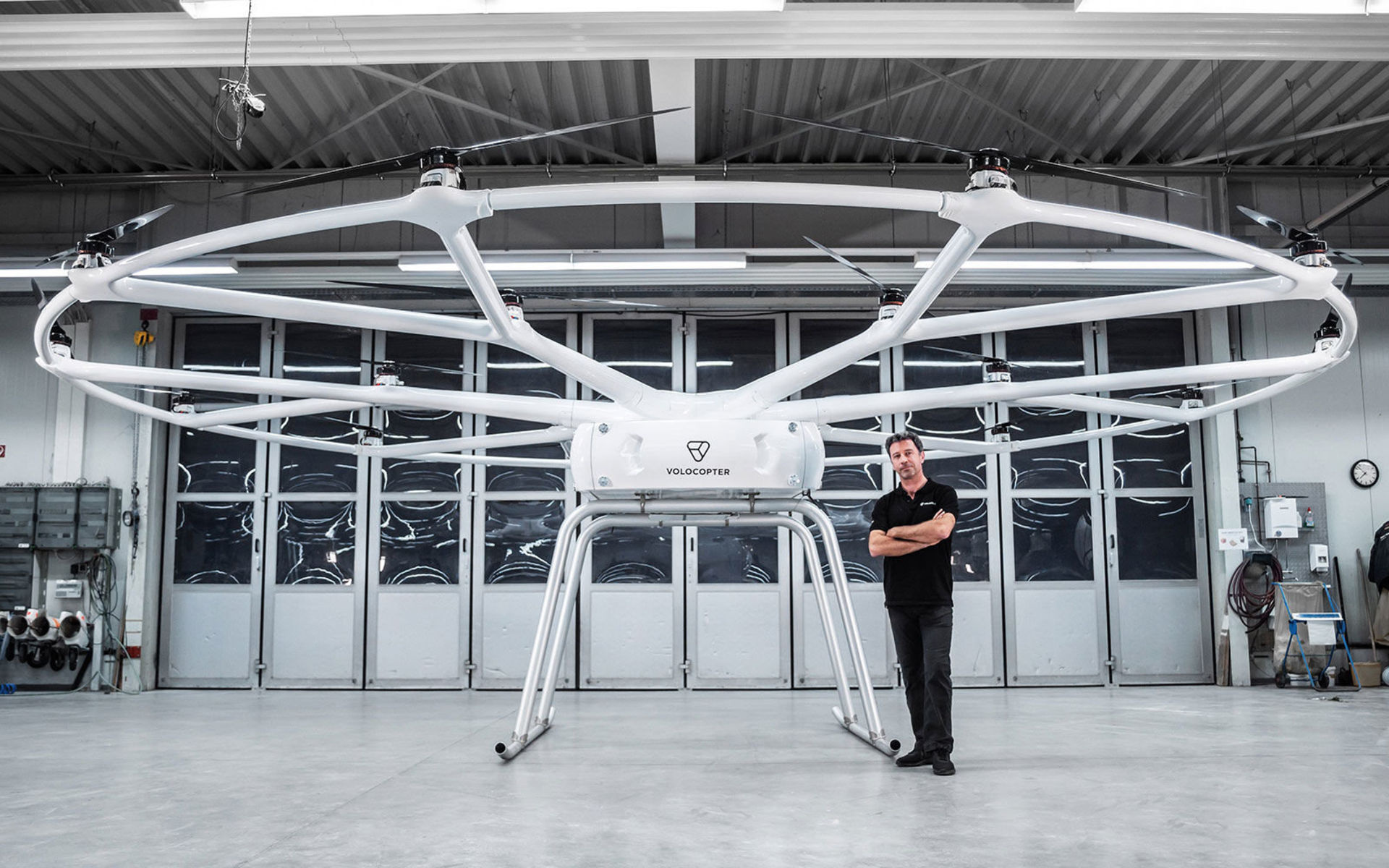 Volocopter visar upp VoloDrone