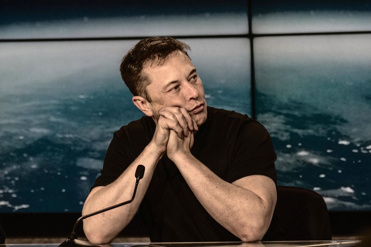 Elon Musk har gått offline