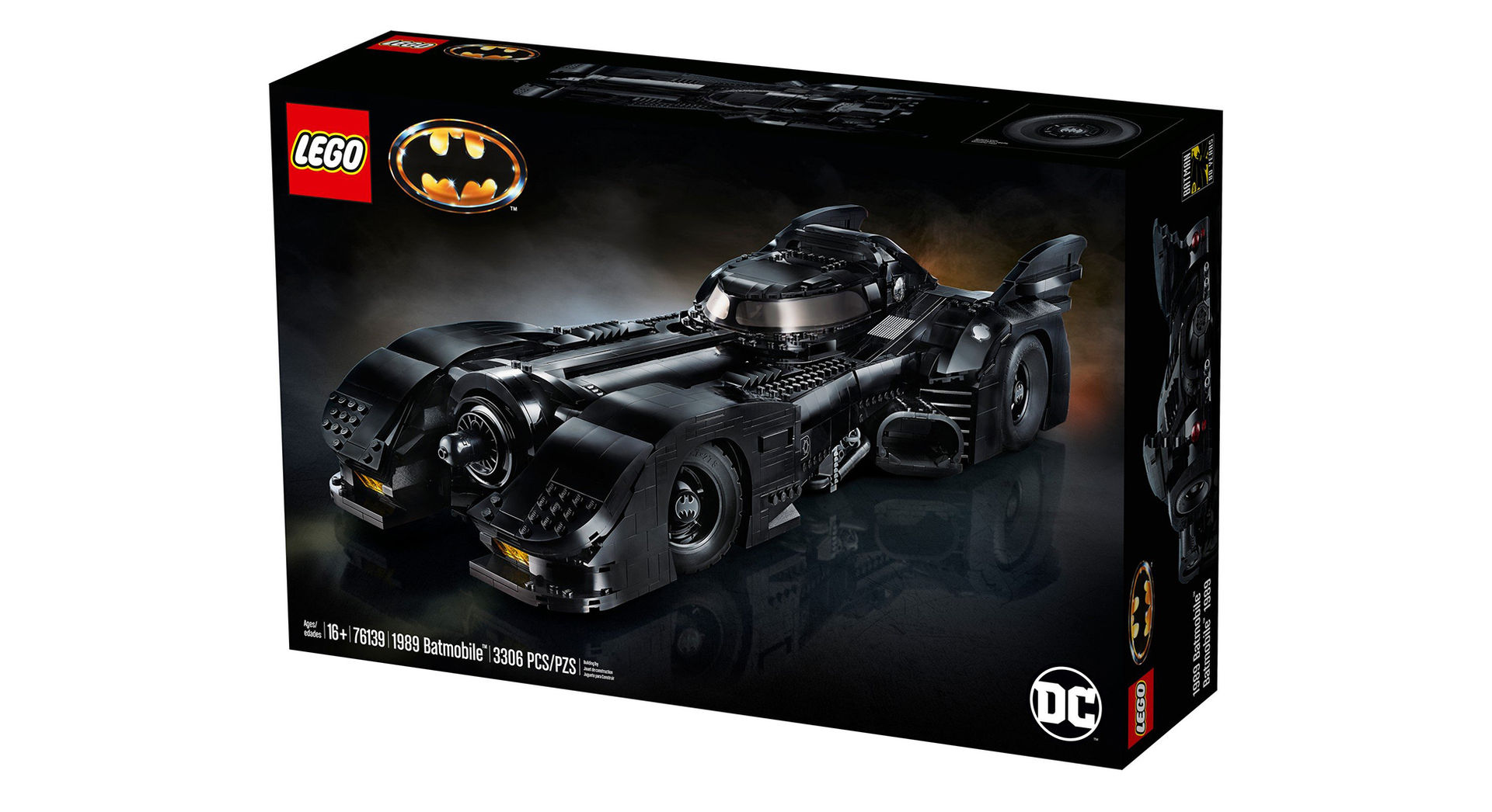 Lego släpper Batmobilen från 1989