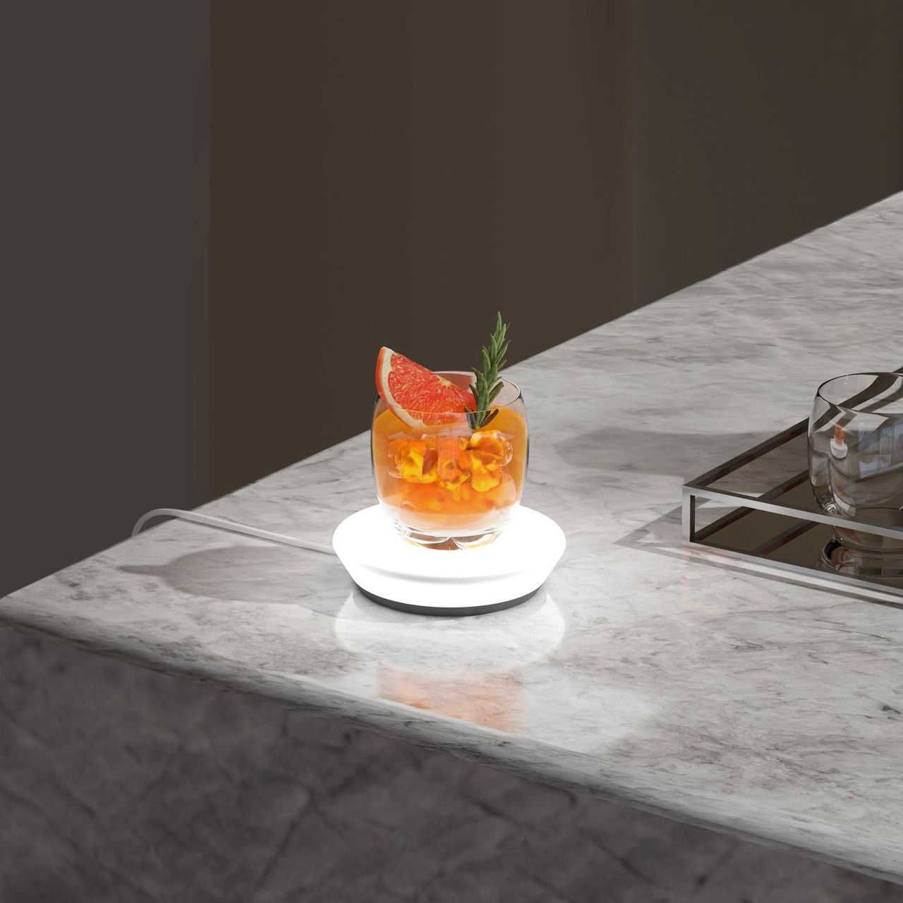 Barsys Coaster är ett smart drinkunderlägg