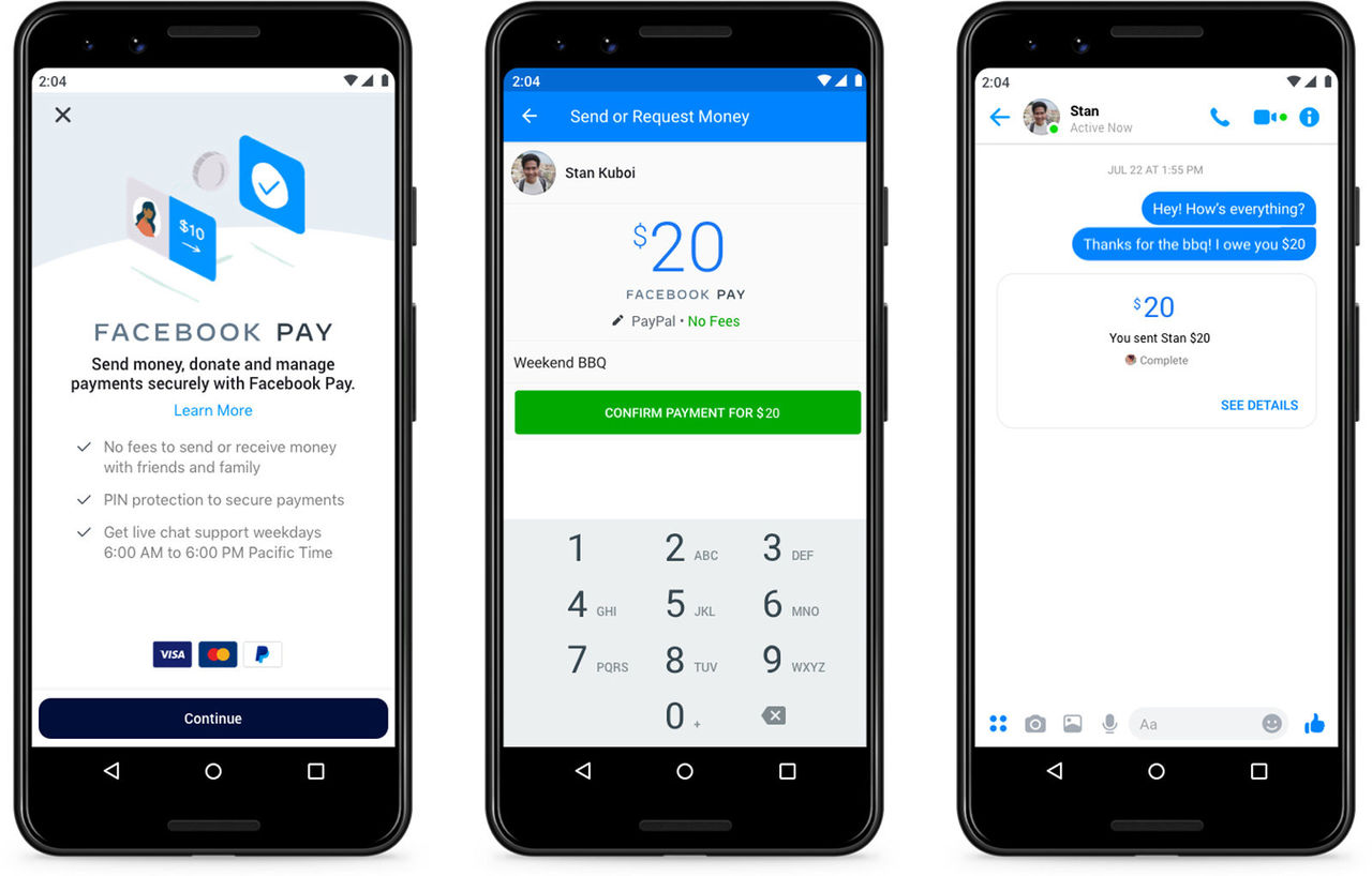 Facebook lanserar Facebook Pay