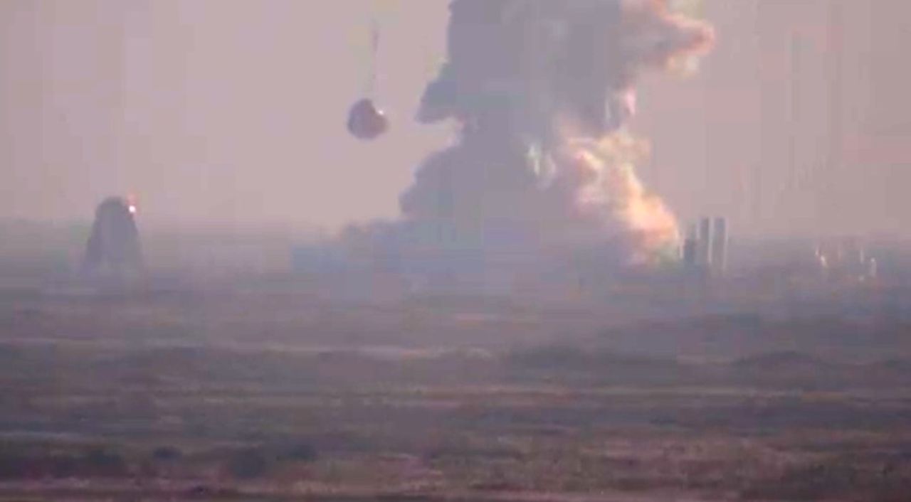 SpaceX Starship-prototyp exploderade