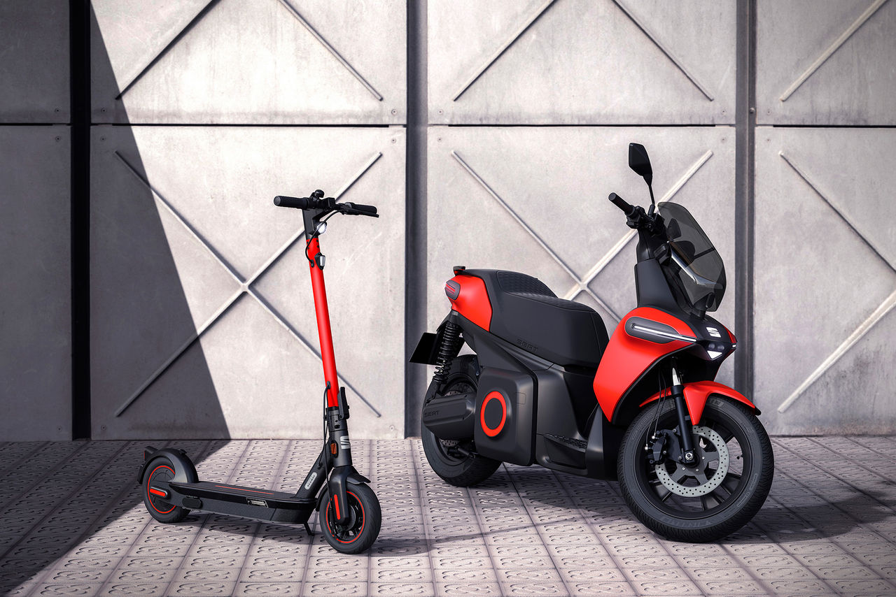 Seat presenterar e-Scooter och e-Kickscooter