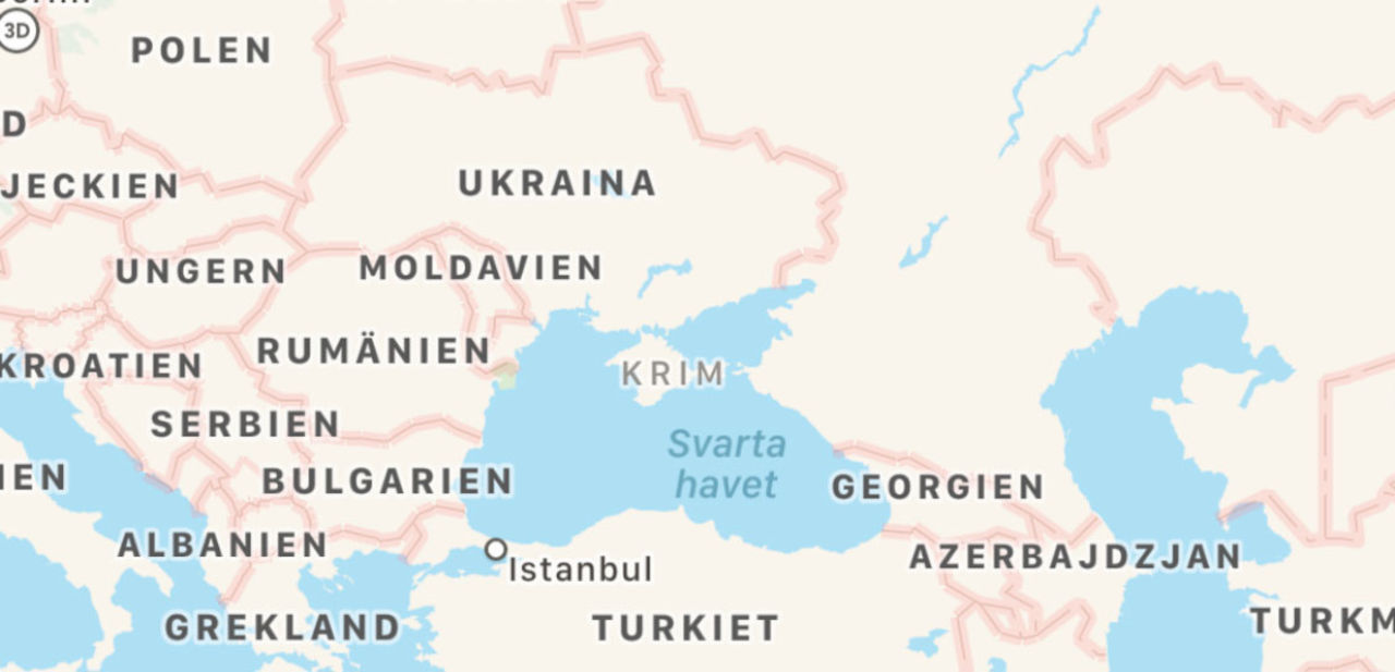 Apple böjer sig för Ryssland