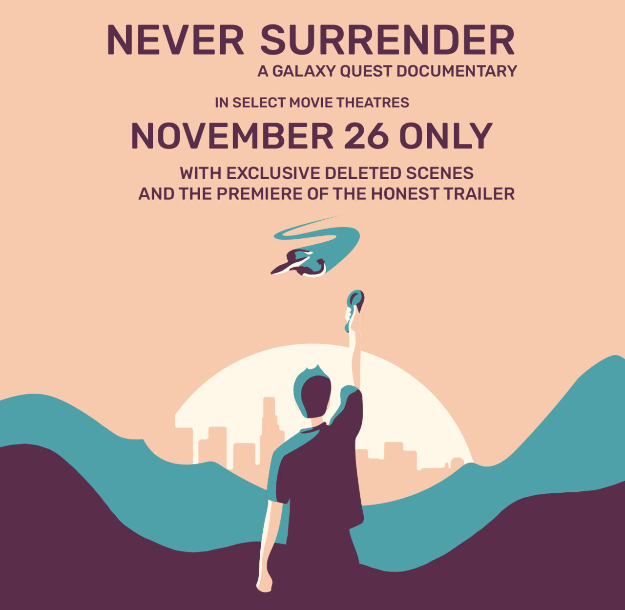 Nu har Never Surrender haft premiär