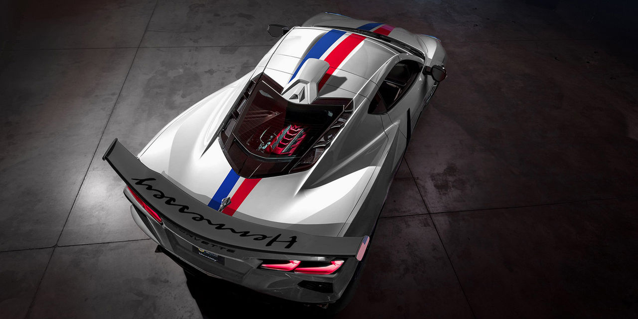 Hennessey trimmar Corvette C8 upp till 1217 hästar
