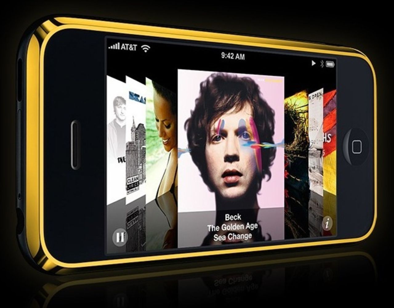 iPhone i lyxförpackning