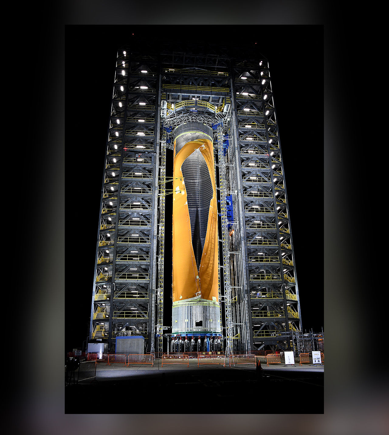 NASA visar upp den kraftfullaste raketen som någonsin byggts