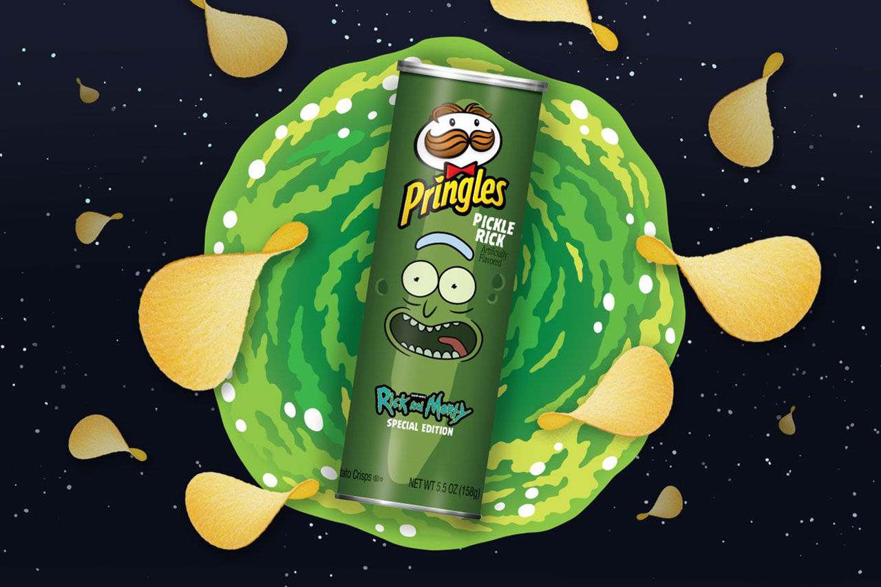 Pringles släpper Rick And Morty-chips