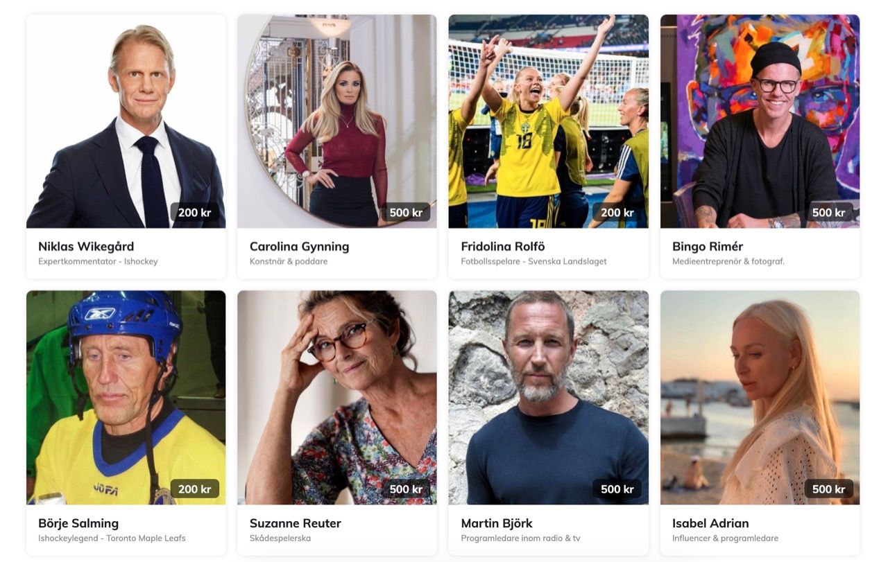 Nu lanseras gratulationstjänsten Memmo