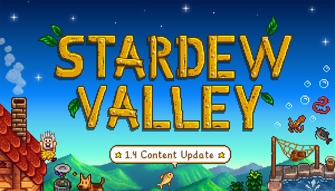 Stardew Valley 1.4 ute nu till konsol