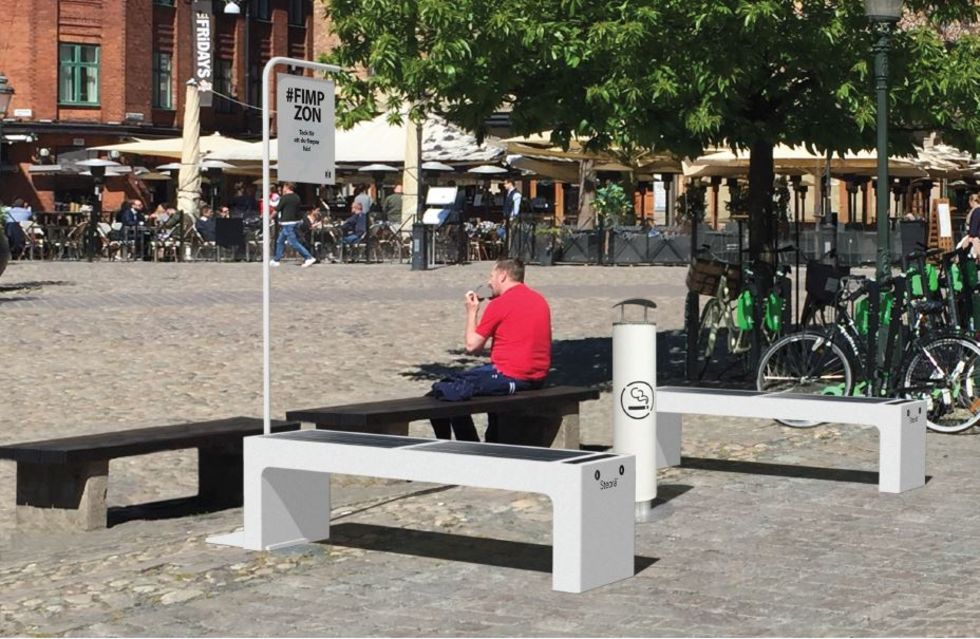 Malmös försök med fimpzoner betraktas som lyckat