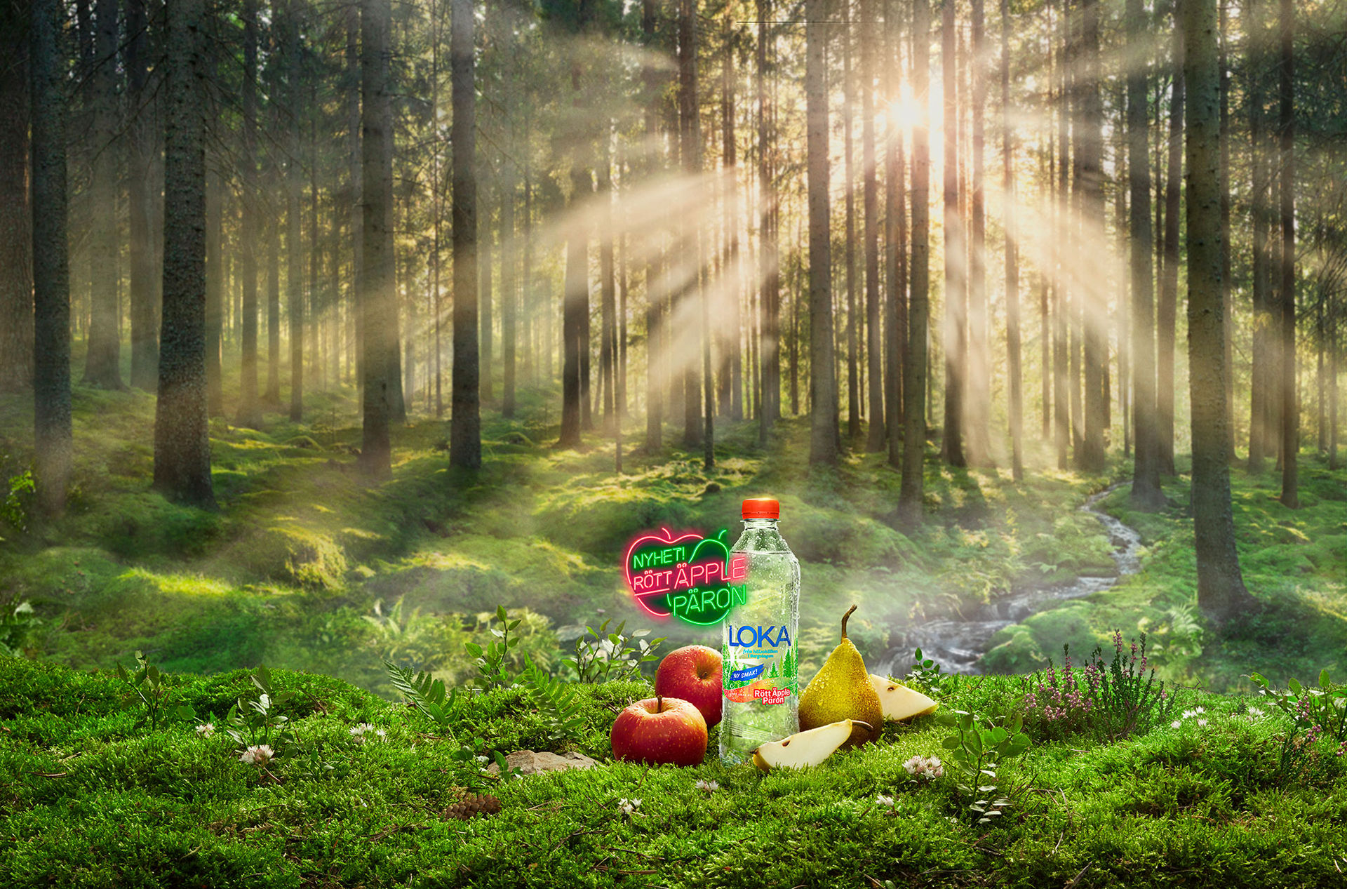 Rött Äpple Päron - ny smak från Loka