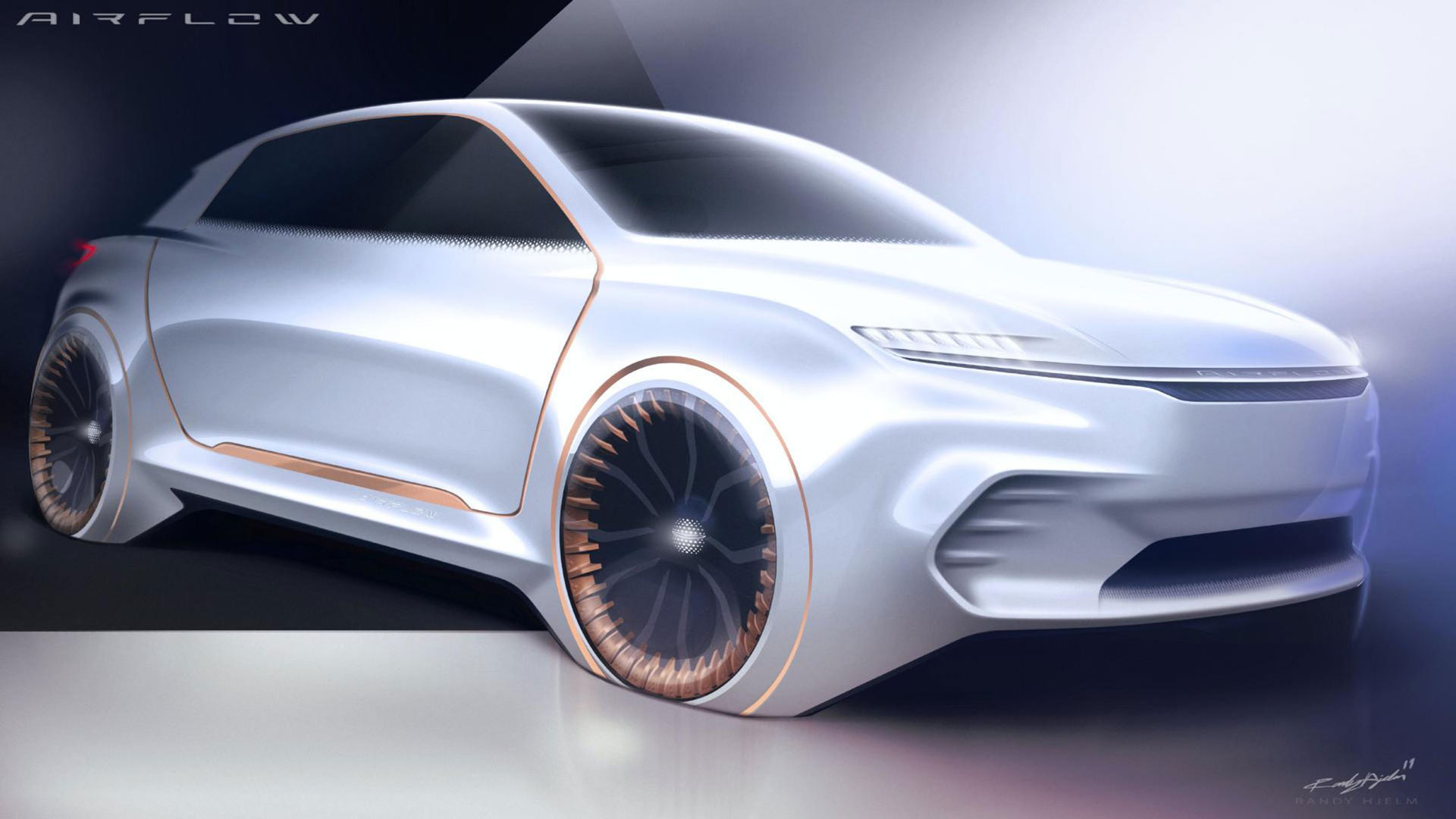 Airflow Vision - ny konceptbil från Fiat Chrysler