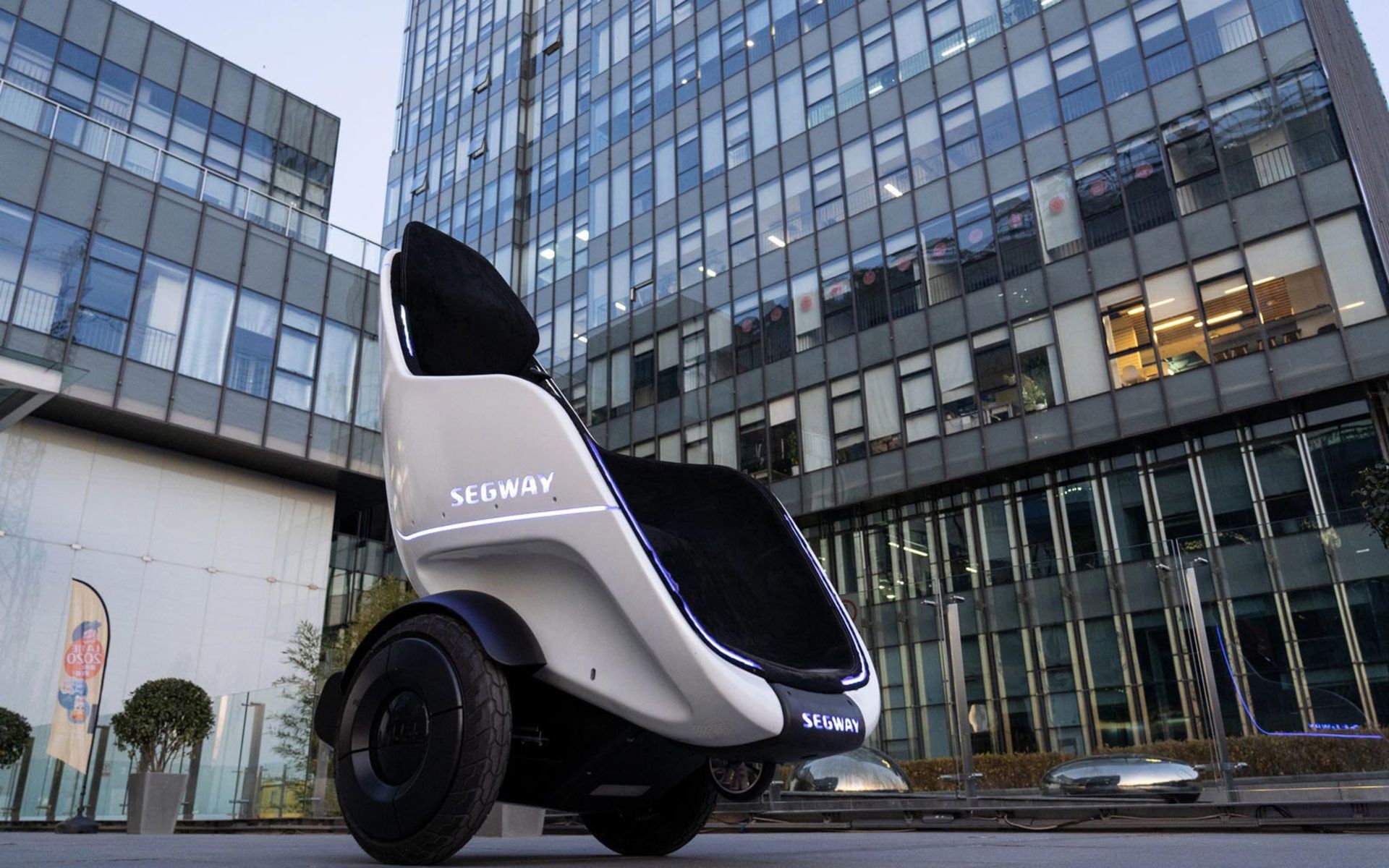 Segway visar upp rullande stol