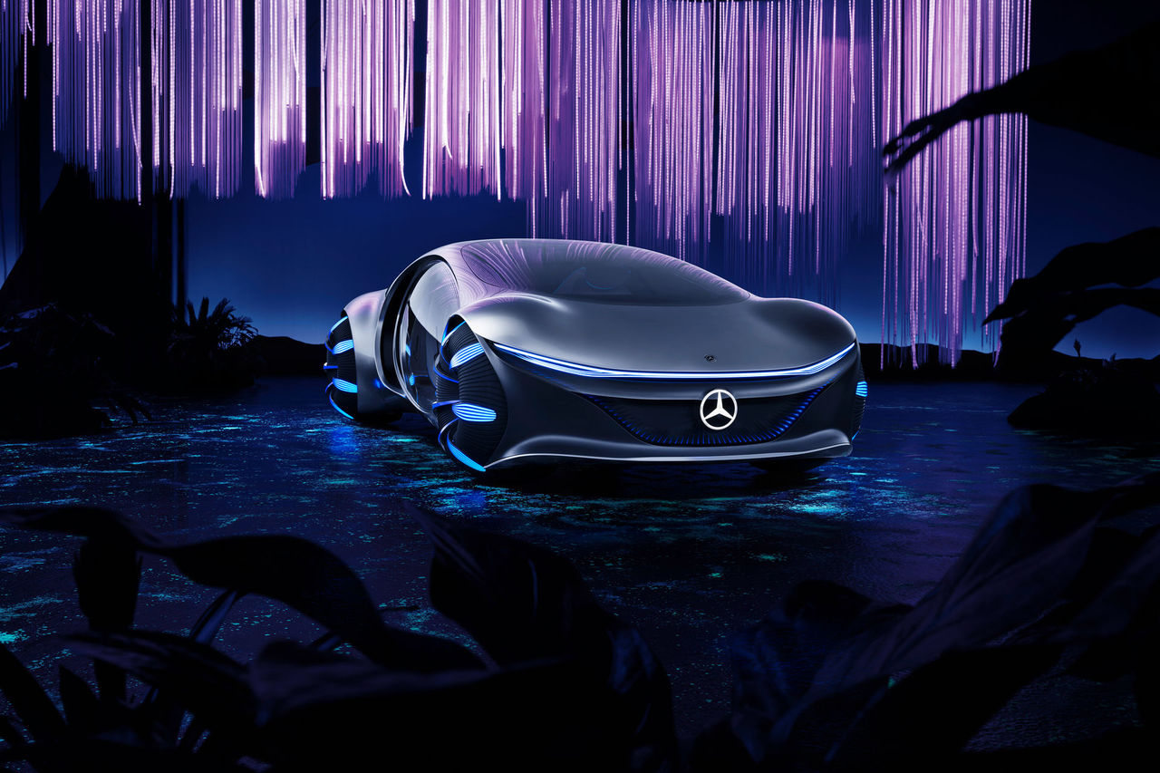 Mercedes visar Avatar-inspirerad konceptbil