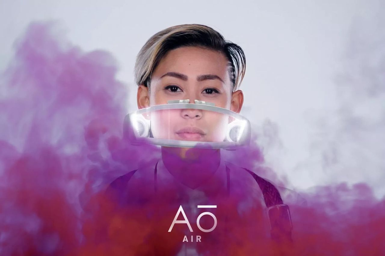 Atmos Faceware skyddar mot dålig luft
